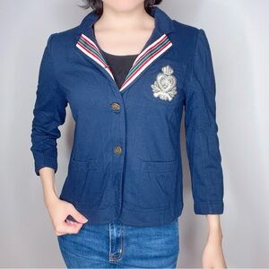 Juicy Couture women’s navy blue petite blazer